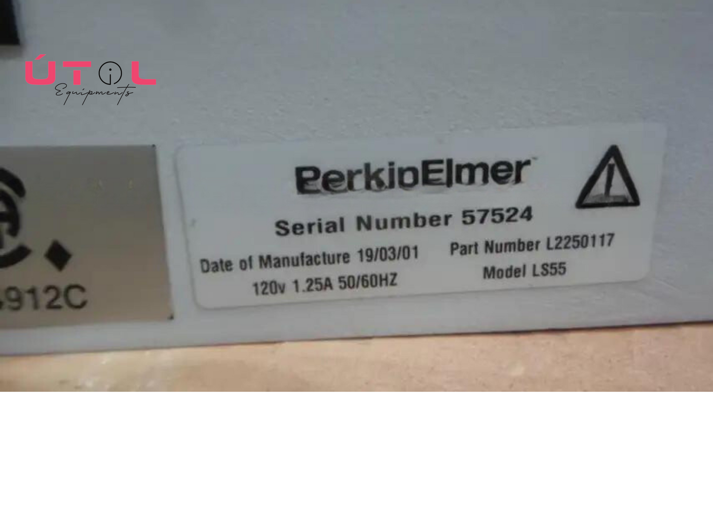 Perkin Elmer LS55 Luminescence Spectrometer, 120v